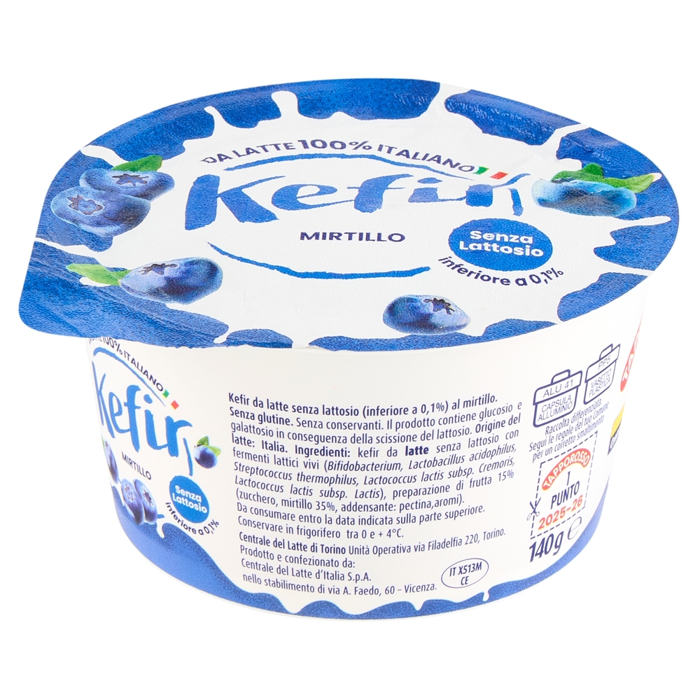 Tapporosso Kefir Mirtillo 140 g